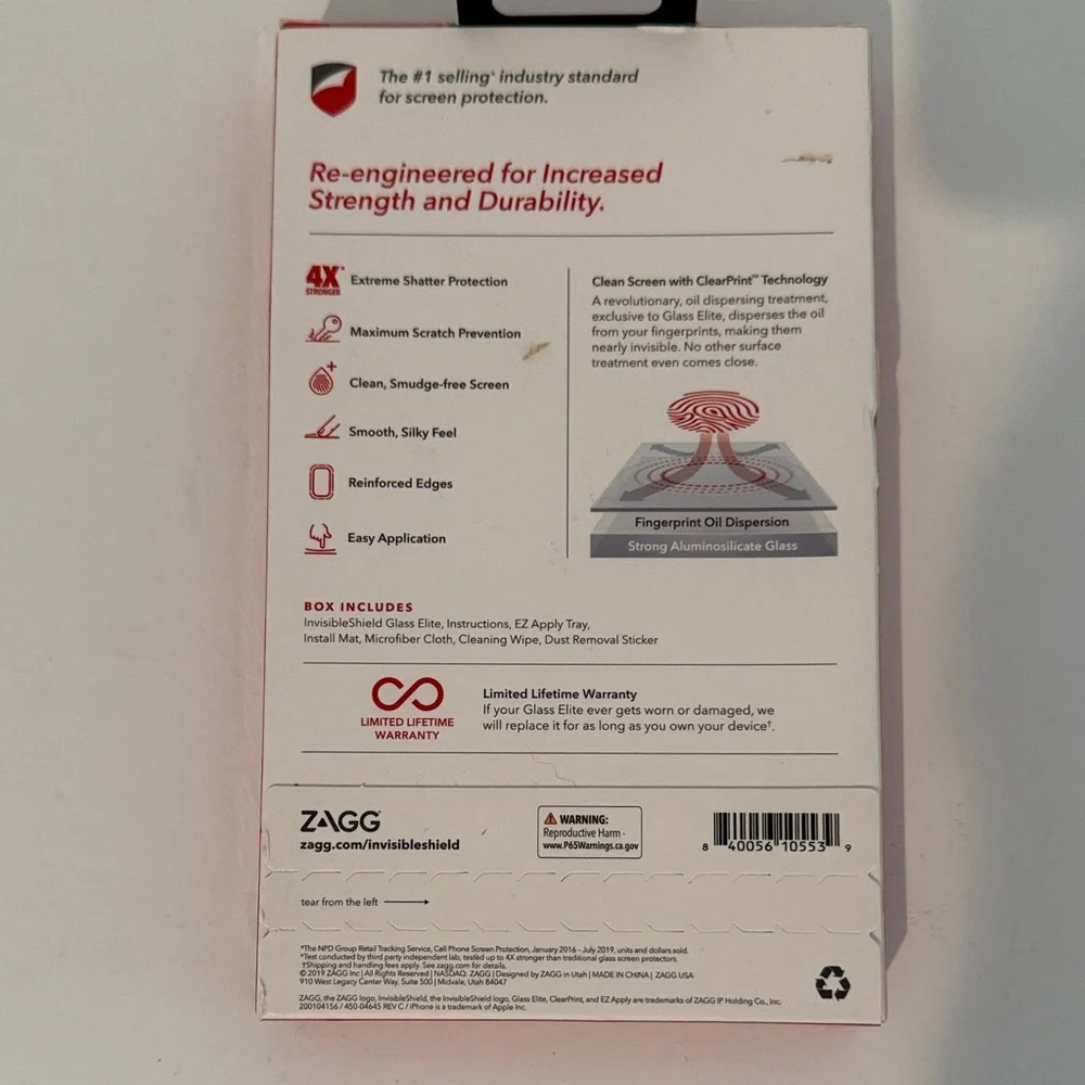Glass Elite Screen Protector for iPhone 11 - Clear